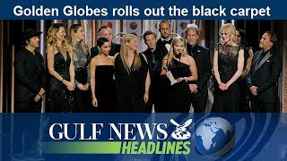 Golden Globes rolls out the black carpet  GN Headlines [upl. by Drofxer354]