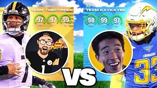 YoBoy Pizza vs KayKayEs’ Dream Teams But Its Madden [upl. by Malena310]