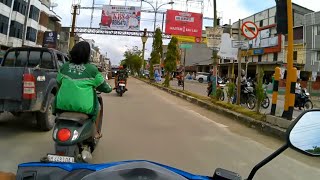 suasana kota duri dari simpang garoga sampai mandau city [upl. by Inalej]