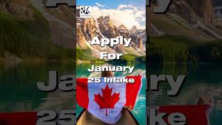 Study Abroad in 2025  Apply for January 25 Intake  RK International [upl. by Lemaceon]