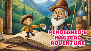 Pinocchios Magical Adventure  Bedtime Story for Kids  Adventure Story RHEntertainments Tales [upl. by Nellac]