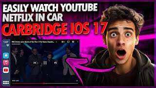 CarBridge iOS 17 ➛ How to Install CarBridge No Jailbreak iOS amp Android  Watch YouTube In Car 2023 [upl. by Skier]