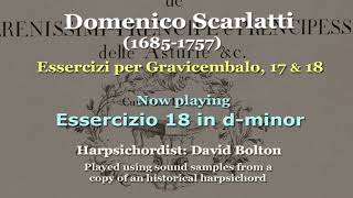 Domenico Scarlatti 16851757 Essercizi per Gravicembalo 17 amp 18 [upl. by Marsland707]