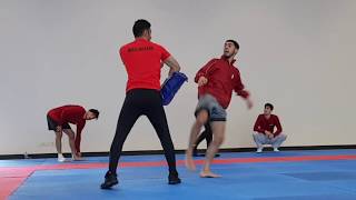 Practice 10  Olympic training camp Taekwondo  Jaouad Achab [upl. by Memberg]