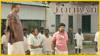 komban movie scenes  Karthik  Lakshmi menon  Raj kiran [upl. by Elletnahs369]