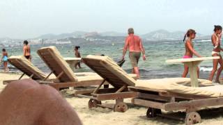 Ibiza Playa Den Bossa Beach [upl. by Gnod]