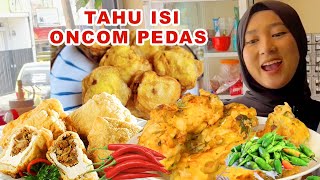 TAHU ISI ONCOM PEDAS  sunda Channel si Eneng 66 [upl. by Rawdin]