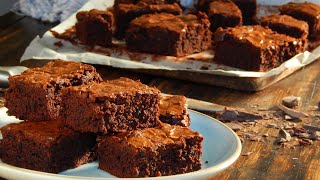 BROWNIE de CHOCOLATE  Receta clasica de BROWNIES  CUKit [upl. by Danna]