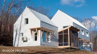 Ecocor Panelized Passive House Process [upl. by Aronid]