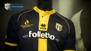 Parma Fc le nuove maglie Erreà per il 201415 innovazione e tradizione ora onoriamole [upl. by Edelman]