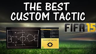 THE BEST CUSTOM TACTIC in FIFA 15  FUT amp H2H  Best Attack amp Best Defence  Best FIFA Guide [upl. by Hyo271]