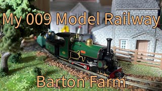 My 009 Model Railway Barton Farm [upl. by Lloyd913]