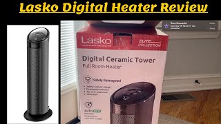 Lasko Digital tower Heater for Bedrooms Model CT22495 bedroomheater miniheater [upl. by Hahsi568]