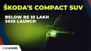 New Skoda Compact SUV  Launching Next Year  Competition for Venue Sonet Brezza amp XUV300 [upl. by Ahtabat]