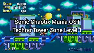 Sonic Chaotix Mania SAGE 2020 Demo OST  Techno Tower Zone Level 1 [upl. by Melantha]