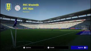 Jornada 14 RKG Waalwijk VS AFC Ajax eFootball 25 PS5 [upl. by Eanram]