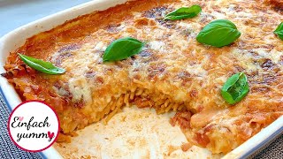 Schneller Spaghetti Auflauf ohne Nudeln vorkochen 🍝 Thermomix® TM5TM6 [upl. by Maryjo]