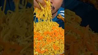 ASMR EATING NOODLES 🔥 GRILL CHICKEN  shorts mukbangnasmreating mukbangasmr asmr [upl. by Naasar]