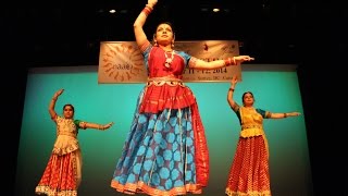 Ganesh Vandana  Classical Kathak Dance at Sanjh 2014 [upl. by Neih]