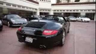 2009 Porsche 911 Carrera S Cabriolet Triple Black Full Leather 6spd in Beverly Hills Los Angeles [upl. by Avenej392]