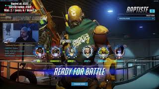 Overwatch Ana God mL7 Switching To Baptiste For The Win Carry Support [upl. by Mattox212]