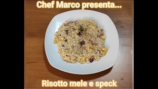 Risotto mele e speck 🍎 [upl. by Flessel156]