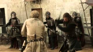 Ned Stark vs Jaime Lannister  Game of Thrones 1x05 HD [upl. by Liponis]