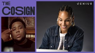 Alicia Keys Reacts To New Music Videos Rod Wave Griselda Ama Lou  The Cosign [upl. by Odawa]