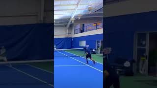 ✂️🦵ScissorKick Overhead dillplays tennis [upl. by Grous]