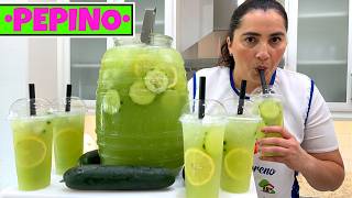 Agua de pepino con limon [upl. by Case384]