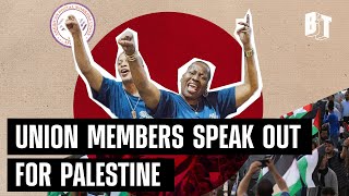 Seismic Shift in Labor How Workers Are Standing Up for Palestine [upl. by Nolak522]