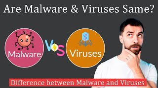 Are Malware and Viruses Same Thing [upl. by Dnaloy650]