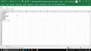 020 Eine sich selbst sortierende Liste in Excel erstellen [upl. by Nea801]