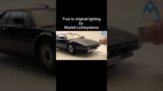 Realistic model BMW M1 118 with LED lights [upl. by Agnimod]