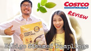 Costco Bibigo Steamed Dumplings Review by AsiansPrecooked Microwave Steam Dumplings from Bibigo [upl. by Michel]