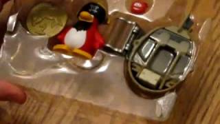 Mimo Unboxing Club Penguin Rockhopper Figure [upl. by Anegroeg]