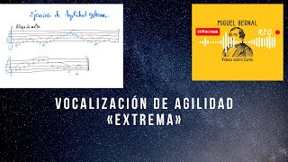 57 Ejercicio de vocalización de agilidad «extrema» [upl. by Annaer]