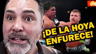 AHORA DE LA HOYA manda FUERTE MENSAJE a CANELO tras PELEA con MUNGUIA 2024 [upl. by Salohcin]