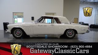 1962 Studebaker Gran Turismo Hawk Gateway Classic Cars Scottsdale 287 [upl. by Shiff]