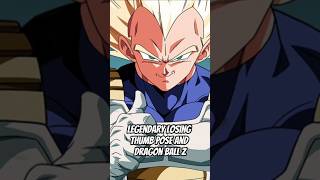 The LEGENDARY losing THUMB pose in DBZ goku dragonballsuper animeseries [upl. by Einnek]