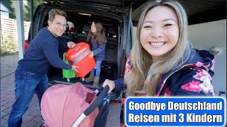 Goodbye Deutschland 🌍 Fernreise mit 3 Kindern  Geschwisterliebe  Ballett Dutt  Mamiseelen [upl. by Tita]