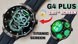 G4 PLUS SMARTWATCH WITH TITAN SCREEN [upl. by Animsay511]