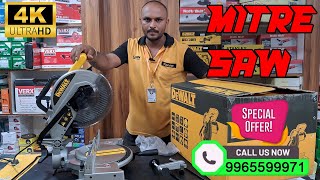 Dewalt Mitre Saw dw714 10 inches  Unboxing amp Quick Review Dewalt 9965599971 [upl. by Nidraj210]