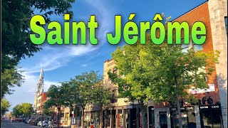 4K 🇨🇦 SAINT JEROME  Quebec  Canada  4K Walking Tour [upl. by Egreog]