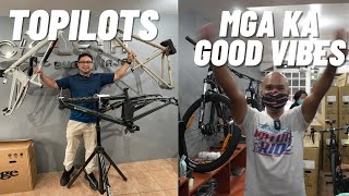 Highend Orange Mountain Bikes unboxing  Meeting famous bike vlogger Ger Victor  Captain JC Rage [upl. by Eslek152]