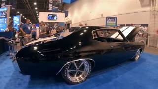 SEMA 2018  1970 Chevelle Roadster Shop [upl. by Casaleggio186]