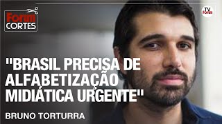 Bruno Torturra detona fake news sobre Gaza quotFase de desinformação é inédita no mundoquot [upl. by Harbed]