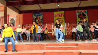 childrens day celebration childrens day dancejhoome jo pathan meri jaan song [upl. by Lyred241]