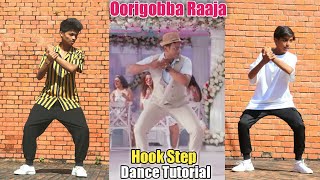 Oorigobba Raaja  Puneeth Rajkumar Hook Step Dance Tutorial   Yuvarathnaa  Step by Step [upl. by Thirza]