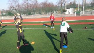 U10 Rugby  Skill de motricité sur touche [upl. by Gonzalez]